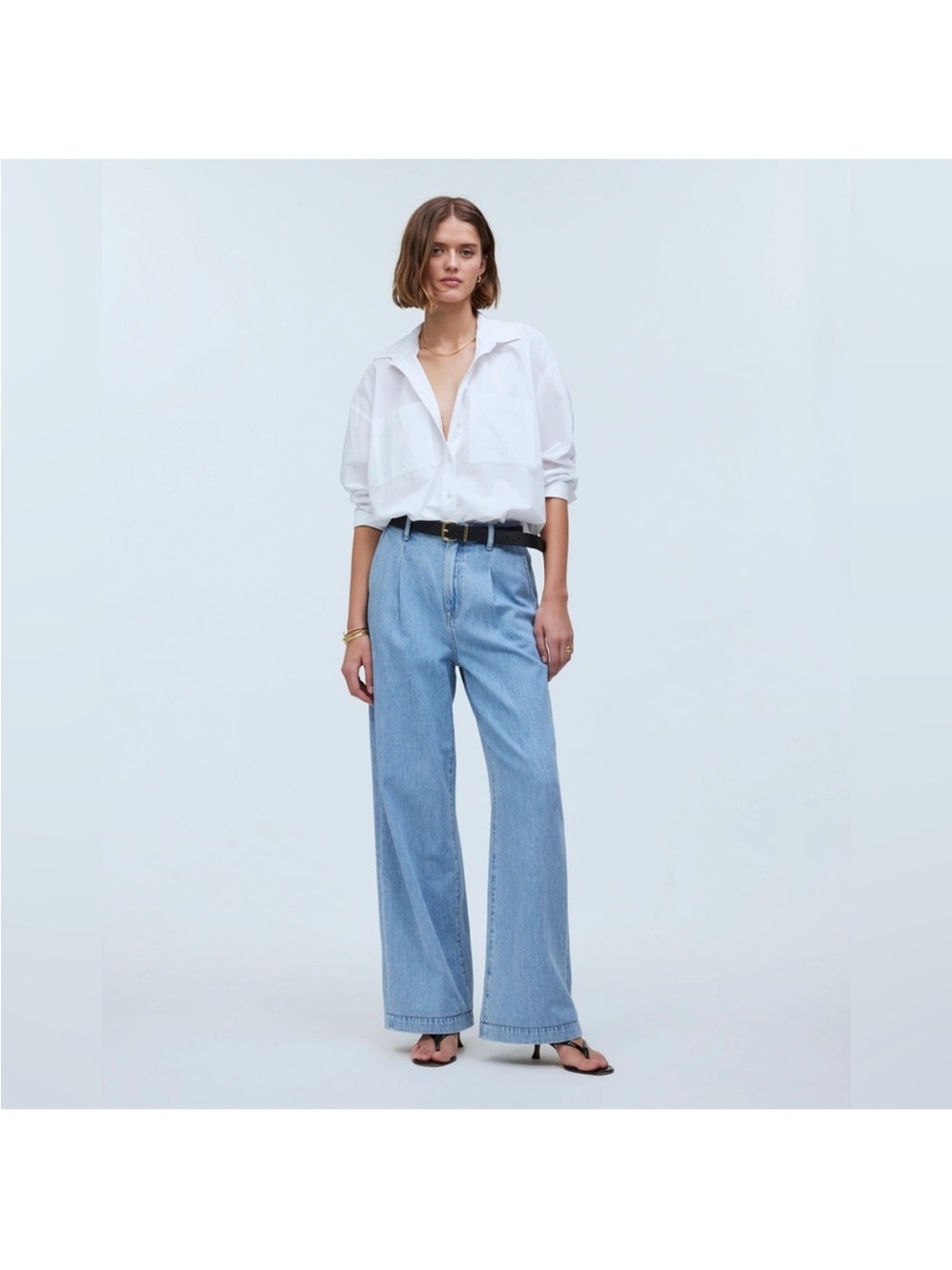 Madewell The Harlow Wide-Leg Trouser Jean